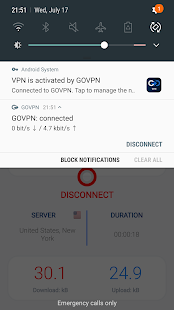 VPN secure fast proxy by GOVPN Screenshot