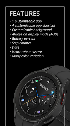 DADAM65 Analog Watch Faceのおすすめ画像2