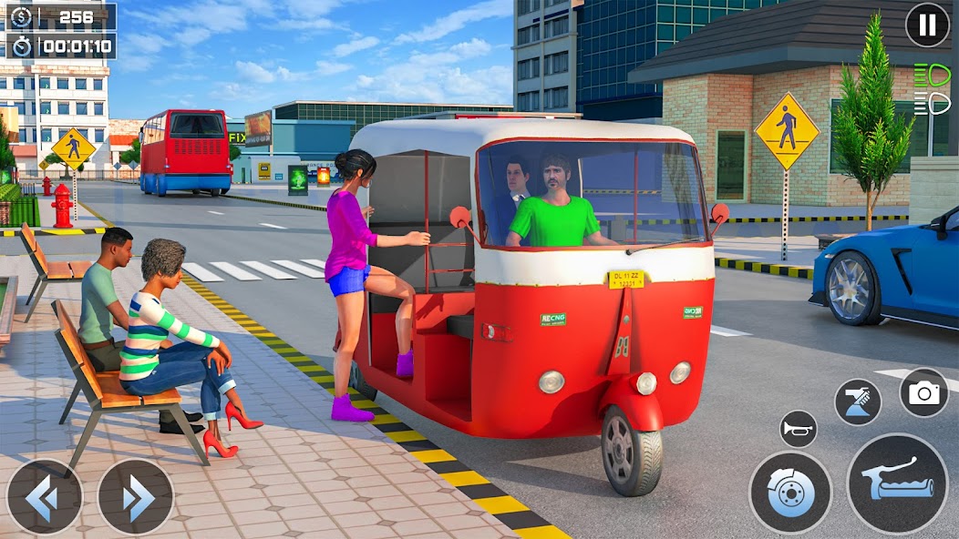 Tuk Tuk Auto Rickshaw Game 6.3 APK + Mod (Remove ads / Mod speed) for Android