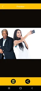 Selfie With Morgan Freeman