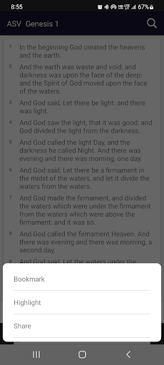 American Standard Bible (ASV) Screen 2