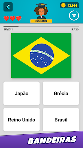Bandeiras 2: Geografia Quiz – Apps no Google Play