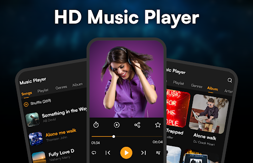 Android application All Music Player MP3 Songs screenshort