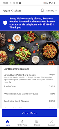 Aram Kitchen Screen 2