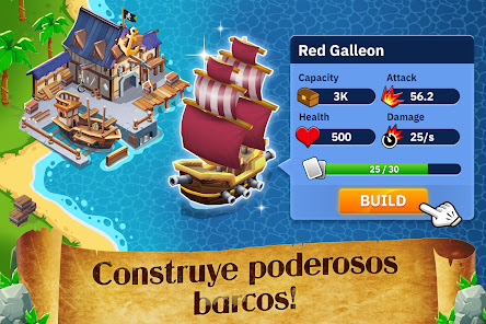 Screenshot 4 Idle Pirate Tycoon android