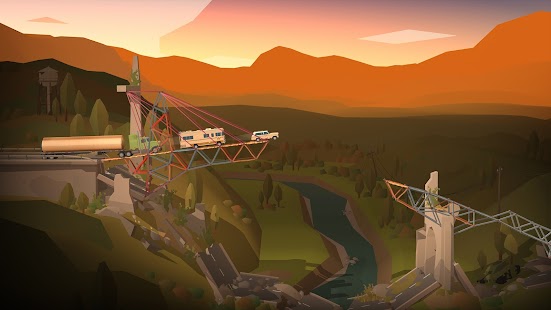 Constructeur de pont : capture d'écran TWD