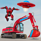 Excavator Robot Car Game – Elephant Robot Games 3d 1.1.8