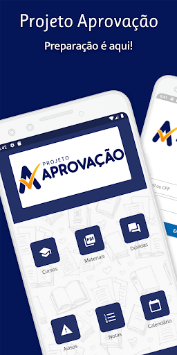Android application Projeto Aprovação Concursos screenshort