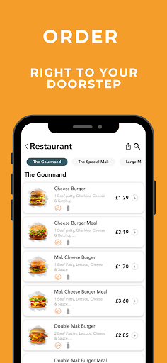 TiffinTom - Food Delivery Screenshot 3 - AppWisp.com