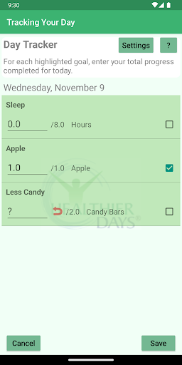 Healthier Days 7-Day Screen 3