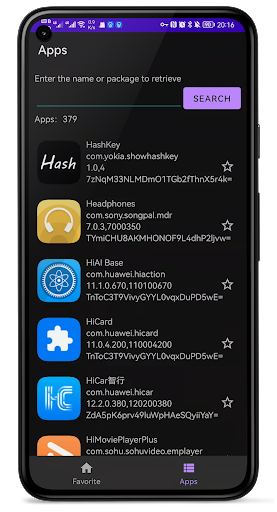 Android application Hashkey:key hash for Facebook screenshort