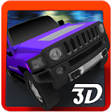 SUV Hummer Parking 3D icon