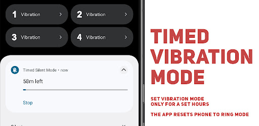 Android application Timed Silent Mode screenshort