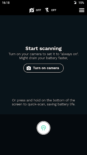 GET IN - Ticket Scanner Screen 3