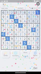 Sudoku with useful tools
