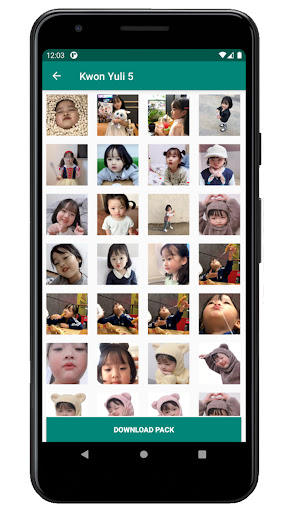 Stiker Kwon Yuli Lucu  Imut Terbaru WaStickerApps