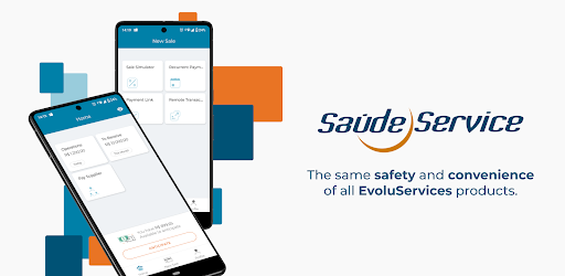 Android application Saúde Service screenshort
