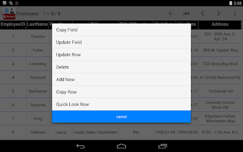 Imágen 16 ACCDB MDB Database Manager - V android