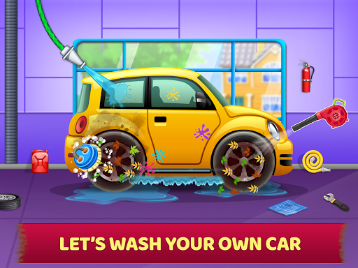 Android application Car Wash Games - Car Service screenshort