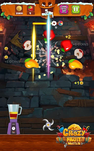 Crazy Juice Fruit Master: Fruit Slasher Ninja Games MOD APK v1.2.0  (Unlocked) - Jojoy