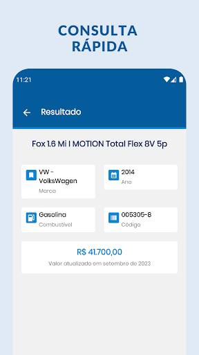Consultar Tabela Fipe Screen 3