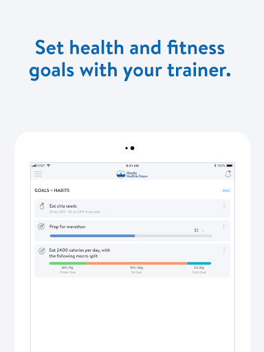 Screenshot of Murphy Health and Fitness