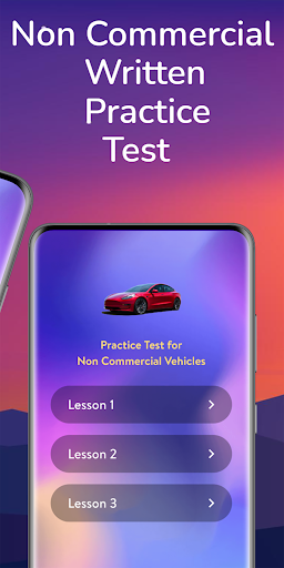 DMV Permit Practice Test - PDT Screen 2