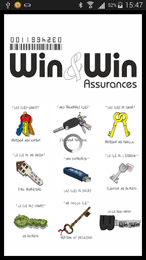 Android application Win&Win screenshort