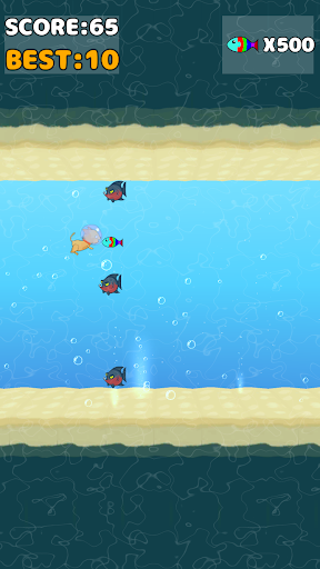 Swimming Cat Screen 3