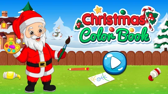Christmas Color & Drawing Book