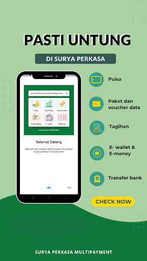 Android application Surya Perkasa Multipayment screenshort