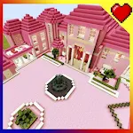 Cover Image of Download Pink house for minecraft v2.1 APK