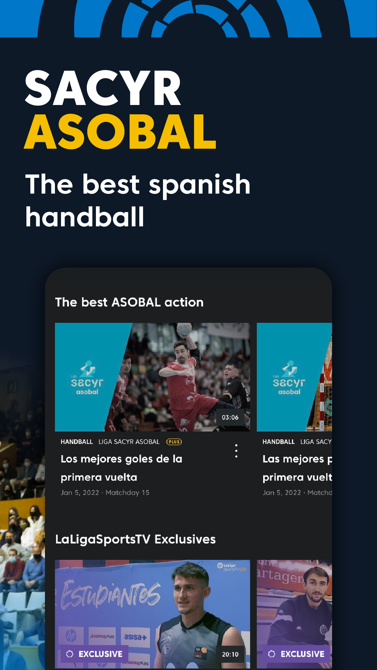 Android application LaLiga Sports TV - Live Videos screenshort