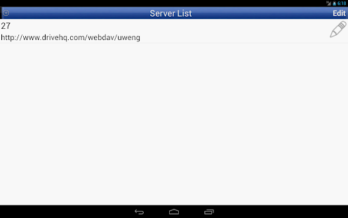 My WebDAV Pro Screenshot