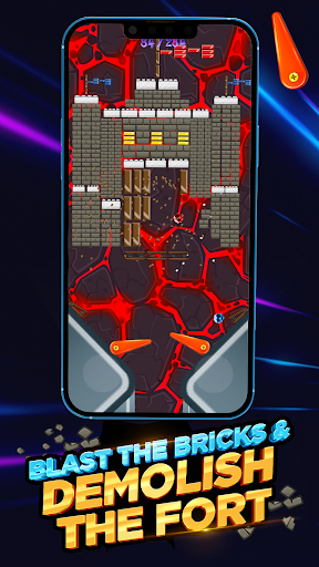 FlipOut: Pinball Brick Breaker Screen 3