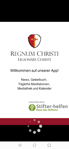 Android application Regnum Christi screenshort
