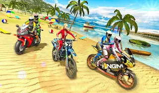Water Surfer Racing In Moto - Screenshot 1