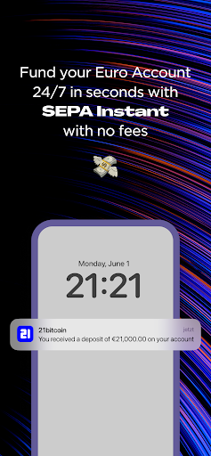 21bitcoin: Buy Bitcoin 24/7 Screen 2