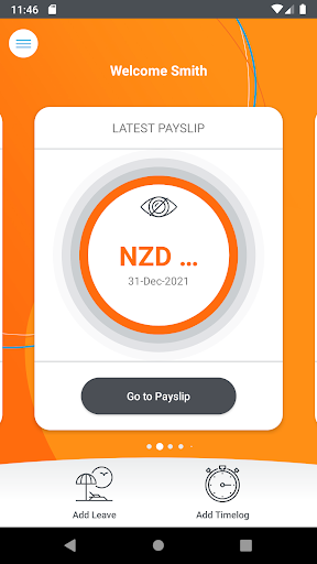 iPayroll Kiosk Screen 2