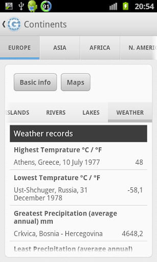 Geo Stats Screen 3