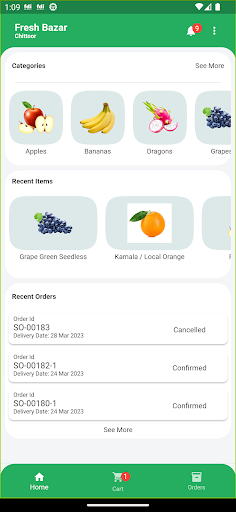 Android application fdirap screenshort