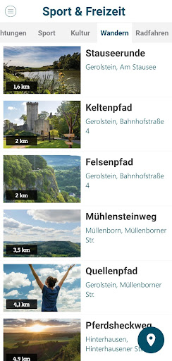 Gerolsteiner Land App Screen 3