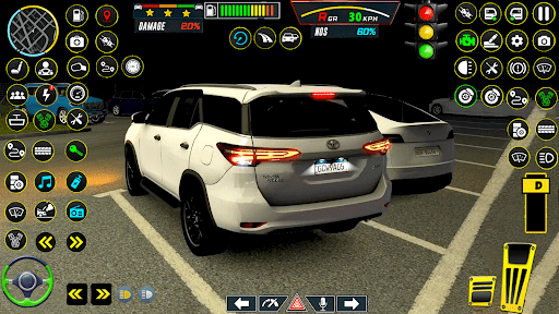 Android application City Car Game : Car Parking 3D screenshort