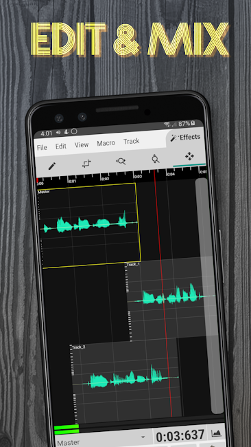 WaveEditor Record & Edit Audio APK [Premium MOD, Pro Unlocked] For Android 1