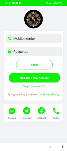 Android application HANIF TELECOM screenshort