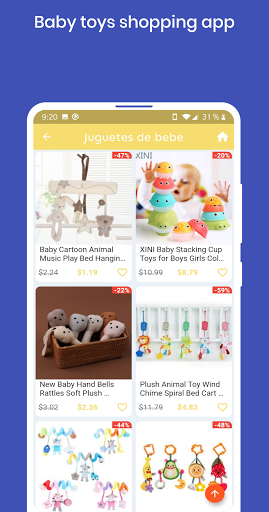 baby toys shopping app