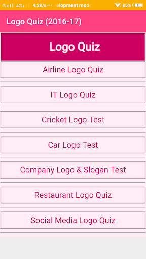 Logo Quiz Screen 2