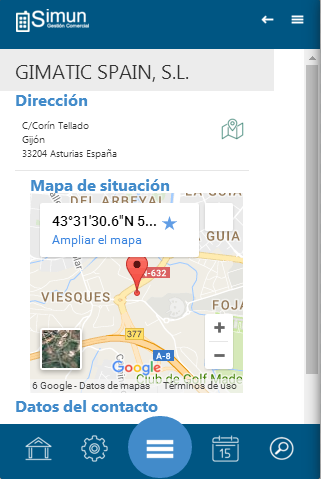 Simun gestión online Screen 2
