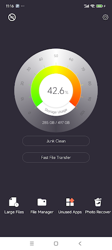File Transfer & Junk Cleaner Screenshot 1 - AppWisp.com