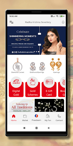Android application Radha Krishna Jewellery screenshort